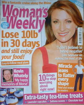 Woman's Weekly magazine (26 August 2008 - Jane Seymour cover)