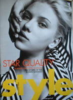 <!--2004-03-21-->Style magazine - Scarlett Johansson cover (21 March 2004)