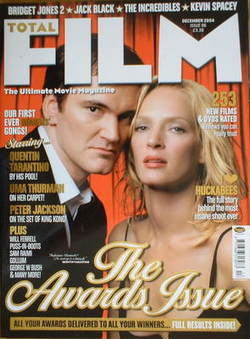 Total Film magazine - Quentin Tarantino and Uma Thurman cover (December 200
