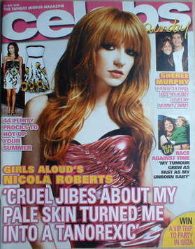 Celebs magazine - Nicola Roberts cover (25 May 2008)