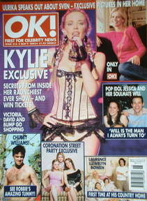 OK! magazine - Kylie Minogue cover (9 May 2002 - Issue 314)