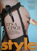 <!--2008-01-06-->Style magazine - It's A Cinch cover (6 January 2008)
