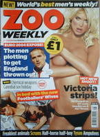Zoo magazine - Victoria Silvstedt cover (20-27 February 2004)