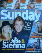 Sunday magazine - 5 December 2004 - Jude Law and Sienna Miller cover