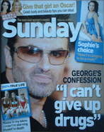 Sunday magazine - 25 February 2007 - George Michael cover