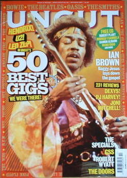 Uncut magazine - Jimi Hendrix cover (October 2007)
