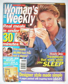 Woman's Weekly magazine (11 March 1997)
