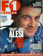 F1 Racing magazine - Jean Alesi cover (May 1996)