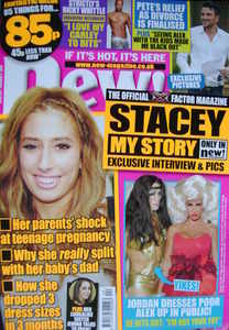 <!--2009-11-02-->New magazine - 2 November 2009 - Stacey Solomon cover