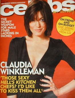 Celebs magazine - Claudia Winkleman cover (19 April 2009)