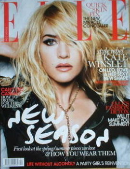 British Elle magazine - February 2009 - Kate Winslet cover