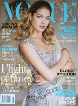 <!--2008-06-->Australian Vogue magazine - June 2008 - Doutzen Kroes cover