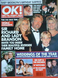 <!--2000-03-10-->OK! magazine - Richard Branson cover (10 March 2000 - Issu