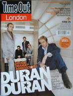 <!--2004-03-24-->Time Out magazine - Duran Duran cover (24-31 March 2004)