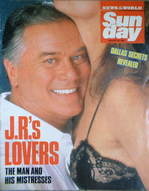 Sunday magazine - 30 August 1987 - Larry Hagman J.R. cover