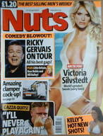 <!--2004-04-23-->Nuts magazine - Victoria Silvstedt cover (23-29 April 2004