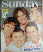 Sunday magazine - 12 February 1995 - Take That cover