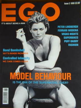 EGO magazine - Carre Otis cover (Issue 2 - 1999)