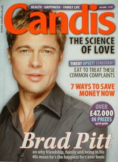 Candis magazine - February 2009 - Brad Pitt cover