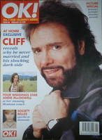 <!--1997-02-23-->OK! magazine - Cliff Richard cover (23 February 1997 - Iss