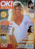 <!--1996-04-28-->OK! magazine - Rachel Hunter cover (28 April 1996 - Issue 
