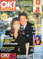 OK! magazine - Jackie Collins cover (12 May 1996 - Issue 8)