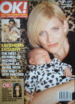 <!--1996-11-03-->OK! magazine - Michelle Collins cover (3 November 1996 - I