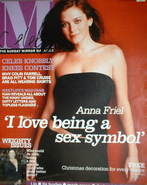 Celebs magazine - Anna Friel cover (23 November 2003)