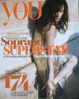 You magazine - Sarah Brightman cover (16 March 2008)