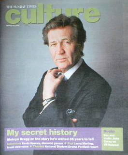 Culture magazine - Melvyn Bragg cover (30 March 2008)
