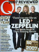Q magazine - Led Zeppelin cover (January 2008)