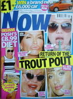 <!--2007-11-05-->Now magazine - Trout Pout cover (5 November 2007)