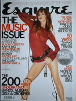 Esquire magazine - Juliette Lewis cover (October 2004)