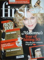 <!--2008-01-07-->First magazine - 7 January 2008 - Madonna cover