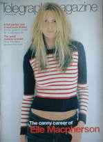 Telegraph magazine - Elle Macpherson cover (1 September 2001)