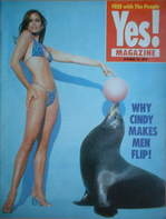 <!--1994-10-23-->Yes magazine - Cindy Crawford cover (23 October 1994)
