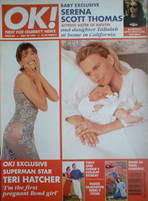 OK! magazine - Teri Hatcher and Serena Scott Thomas cover (23 May 1997 - Issue 60)