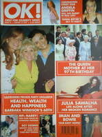 OK! magazine - Barbara Windsor cover (15 August 1997 - Issue 72)