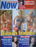 <!--2000-08-30-->Now magazine - Beach babes cover (30 August 2000)