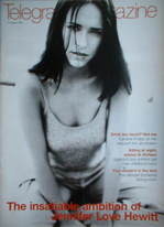 <!--2001-08-04-->Telegraph magazine - Jennifer Love Hewitt cover (4 August 