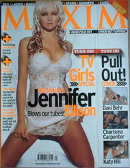 MAXIM magazine - Jennifer Ellison cover (March 2002)
