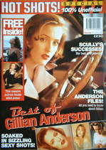 Hot Shots magazine - Gillian Anderson cover (1997)