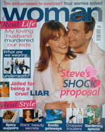 Woman magazine - Kate Ford & Simon Gregson cover (18 April 2005)