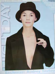 Night & Day magazine - Audrey Tautou cover (24 November 2002)