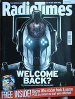 Radio Times magazine - Doctor Who Cybermen cover (13-19 May 2006)