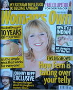 <!--2007-05-07-->Woman's Own magazine - 7 May 2007 - Fern Britton cover