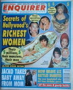 National Enquirer magazine - Richest Women Secrets cover (4 March 1997)