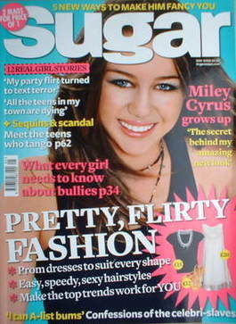 Sugar magazine - Miley Cyrus cover (May 2008)
