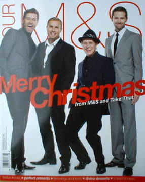 M&S magazine - Take That cover (Xmas 2008)