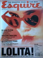 Esquire magazine - Lolita cover (April 1997)